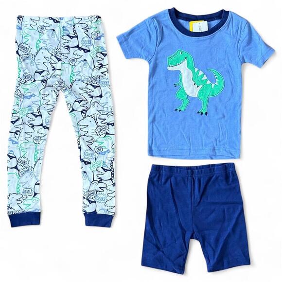 Carter's Girls/Boys 3-Piece Cotton Pajama Set Size 3T - Picture 2 of 2